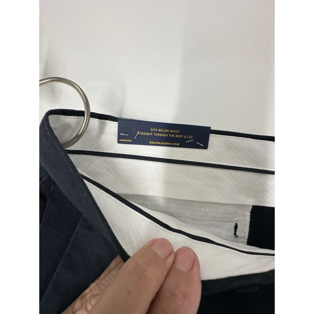 NEW Polo Ralph Lauren~35x32~Men's Navy Stretch straight  Fit Pants $98 NWT